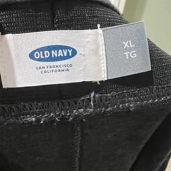 Old Navy Women's Black Leggings XL Pull-On Casual Versatile - Image 5