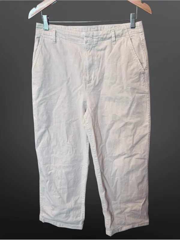 GAP 90s Easy Loose Wide-Leg Khakis | Women’s Size 8 | Y2K Minimalist - Image 5