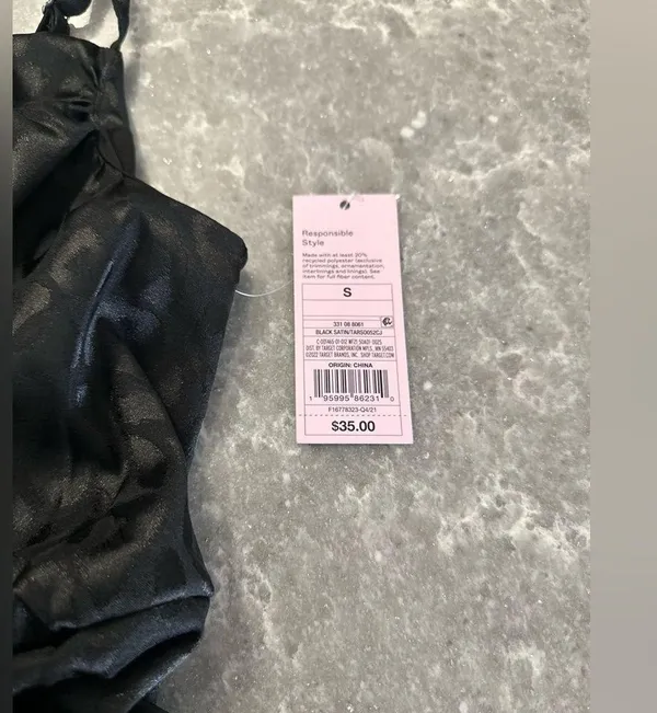 New leopard black party dress nwt size small - Image 2