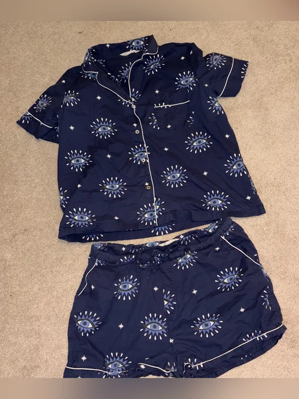 Printfresh Eyes of the World Pajamas Short Sleep Set L - Image 9