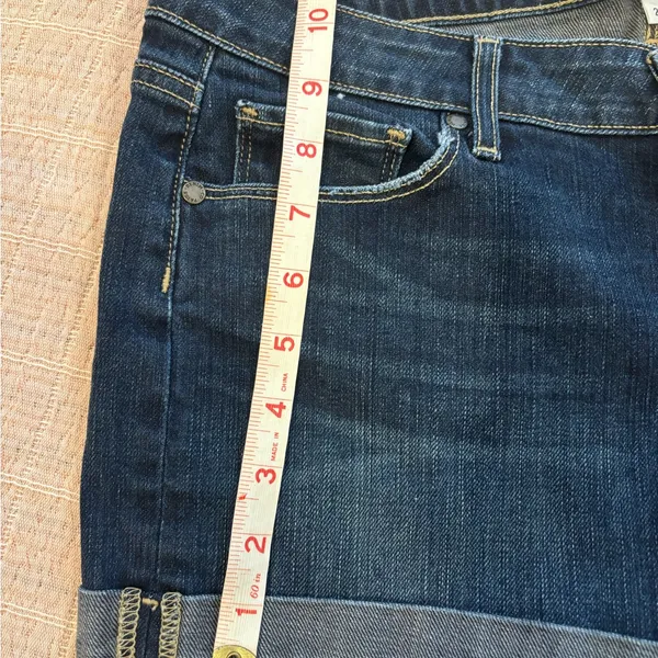 PAIGE Indigo Denim Jean‎ shorts size 29 - Image 7