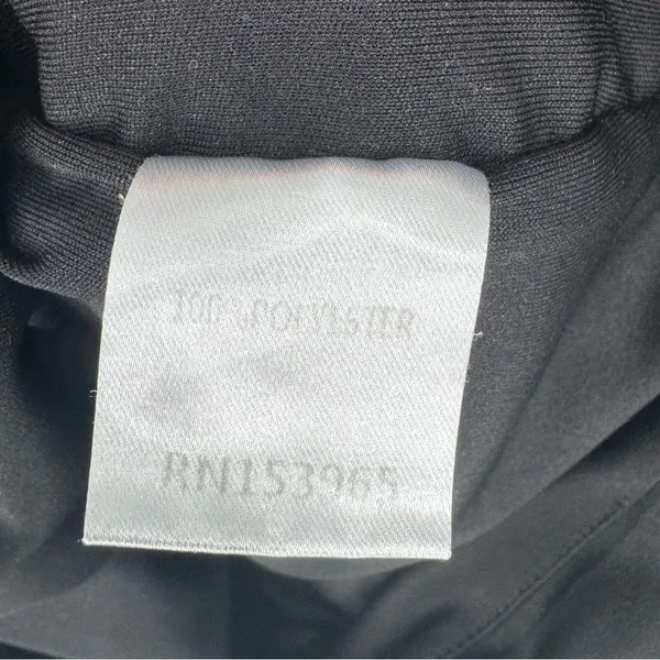 Area Stars Jersey Ruched Dress Bodycon Black‎ Large - Image 10
