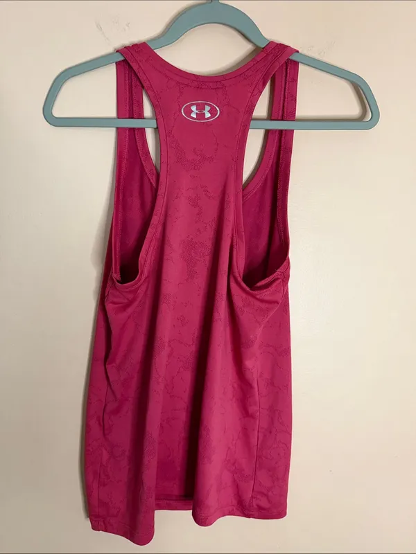 Under Armour Hot Pink Racerback Workout Tank - Image 5