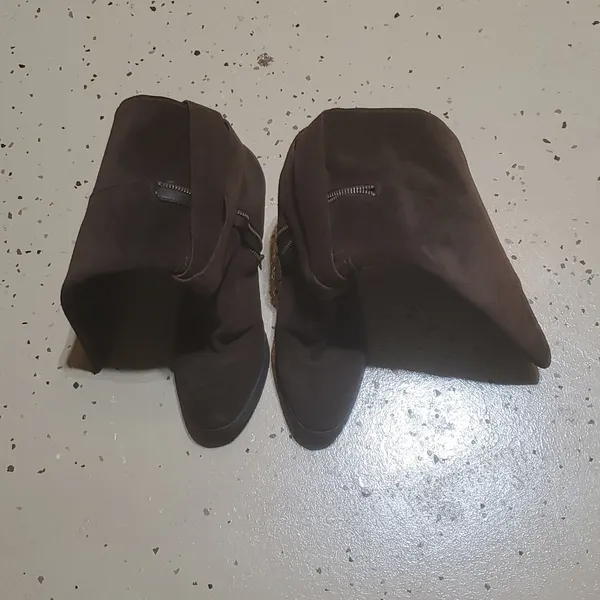 Nine West Leather Boots SIZE 10 M - Image 4