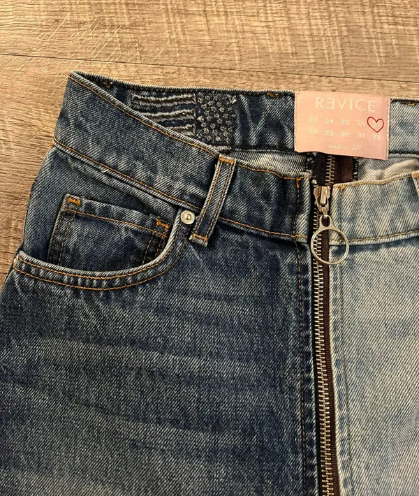Revice Denim Two Tone Jeans - Image 4