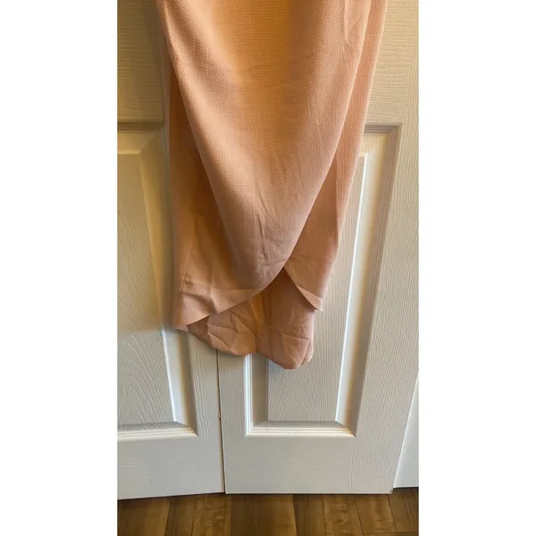 Showpo‎ Lucky Day Maxi Dress Womens Size 8 Blush Pink Formal Wedding Guest Crepe - Image 4