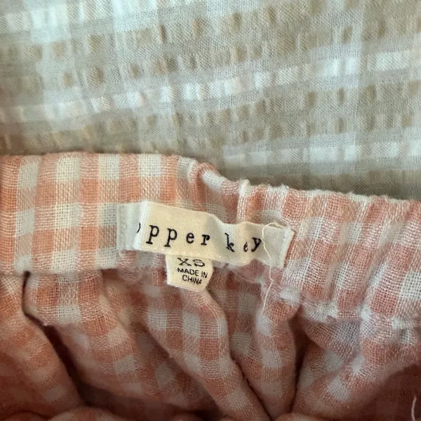 Pink Gingham Top - Image 3