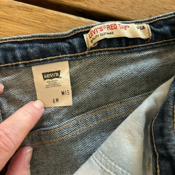 Vintage Levi’s 816 Dark Wash High Rise Jeans 6 - Image 7