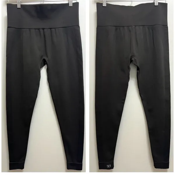 SET Active Sculptflex Seamless Legging Brown Size XL - Image 2