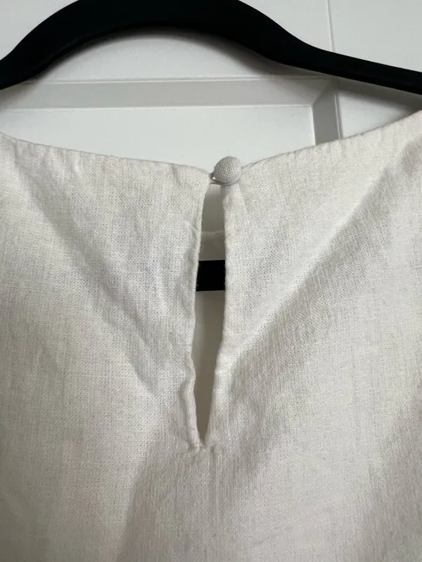 Abercrombie Linen Top White - Image 6