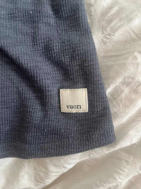Blue Vuori Tank lounge top - Image 3