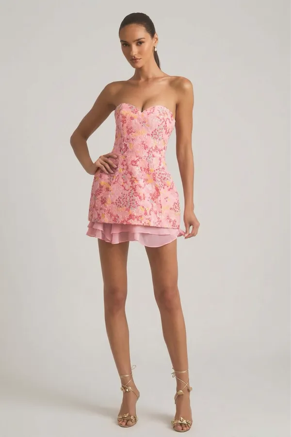 Strapless Mini Dress Oh Polly - Image 4