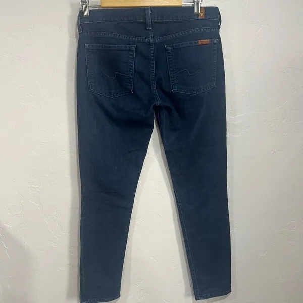 7 For All Mankind Women's Gwenevere Skinny Mid Rise Jeans - Image 4