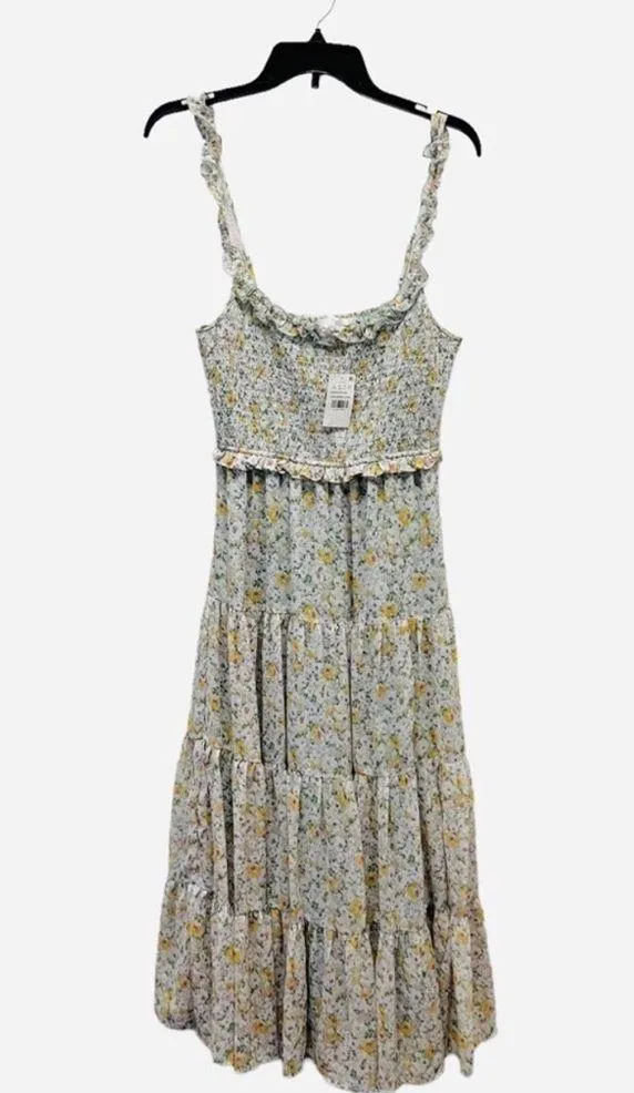 Nwt ASTR The Label Floral Smocked Tiered Dress - Image 5