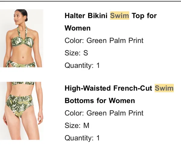 Old Navy Bikini Set - Image 3