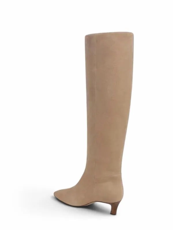 Favorite Daughter Lena Knee High Boot in Shortbread Beige - Image 2