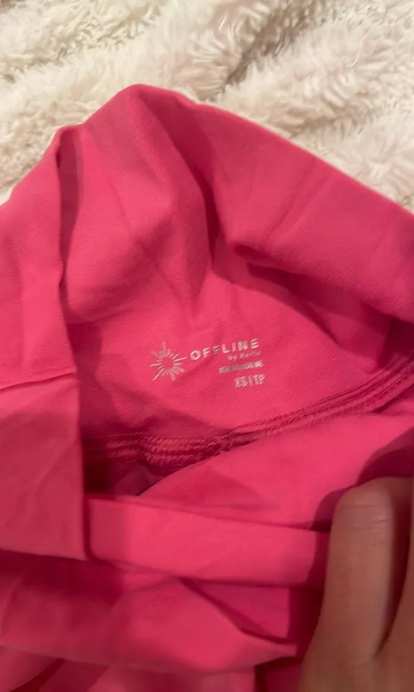 Aerie Hot Pink Shorts - Image 3