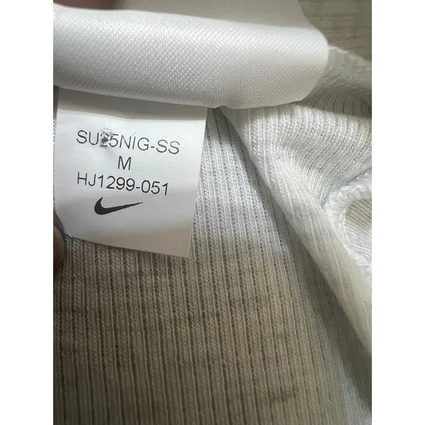 Nike Cami and Shrug Set Womens Size M Grey New Ribbed Logo HJ1299-051 - Image 7