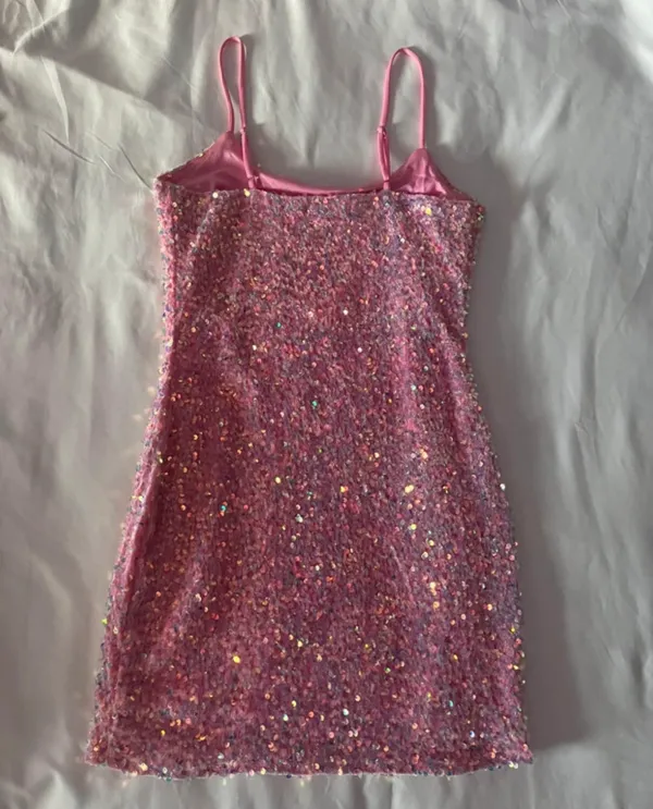 Lucy in the Sky Pink Dress Homecoming - Image 3