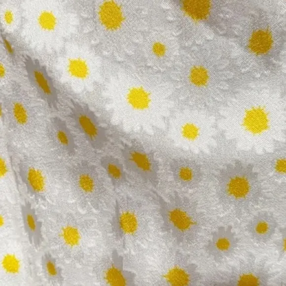 NWOT STAUD Coastal Daisy Ruched Halter Maxi Dress in Yellow - Image 14