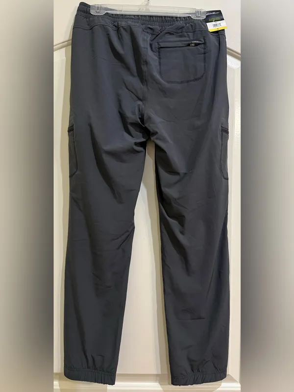 Eddie Bauer Fleece Lined Joggers. Gray. Size 6. NWT. - Image 3