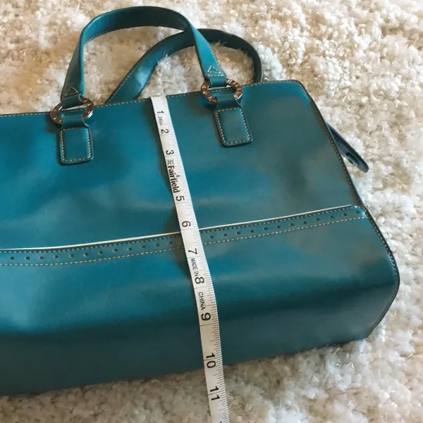 Tommy Hilfiger Turquoise Handbag - Image 2