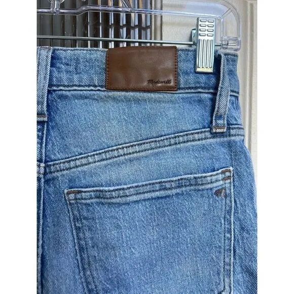 Madewell‎ The Perfect Vintage Crop Jean Distressed Size 25 - Image 3