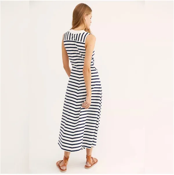 Free People Beach Capri Striped Midi Dress - Image 2
