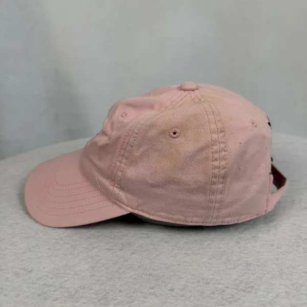 Adidas Trefoil Logo‎ Pink Cotton Baseball Cap Adjustable Strap Streetwear Casual - Image 6