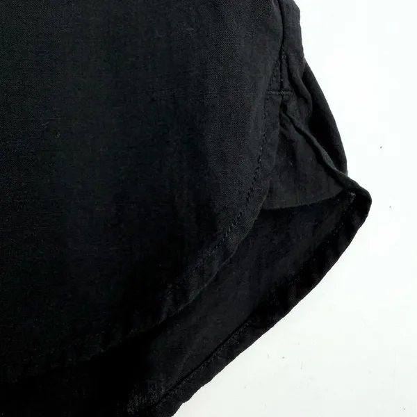 Banana Republic Outlet Blouse Womens M Black Double Pocket Sleeveless Relaxed - Image 6