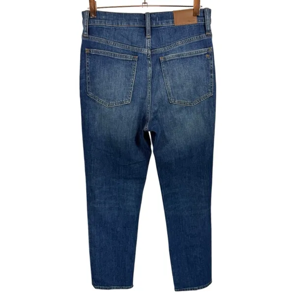 Madewell The Perfect Vintage‎ Crop Jeans Blue Distressed Size 26 Denim Casual - Image 7
