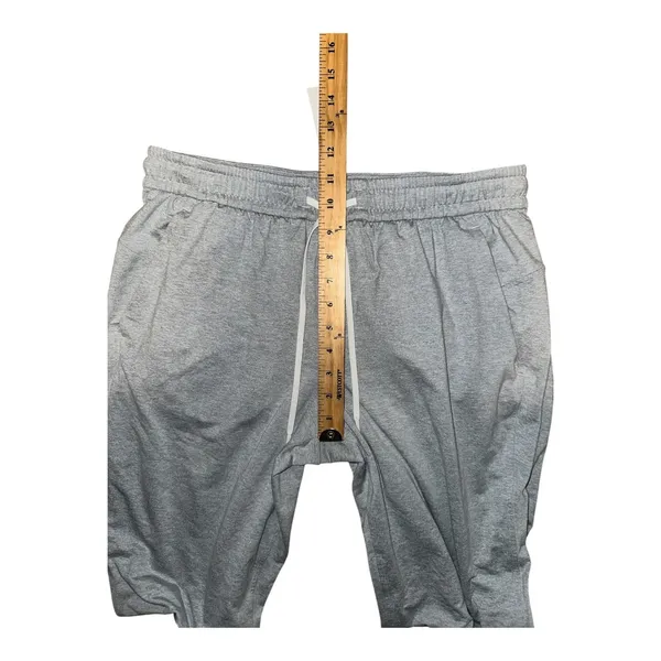 Lululemon Gray Soft Jersey Classic Fit Mid-Rise Jogger, Womens‎ Size 10 - Image 10