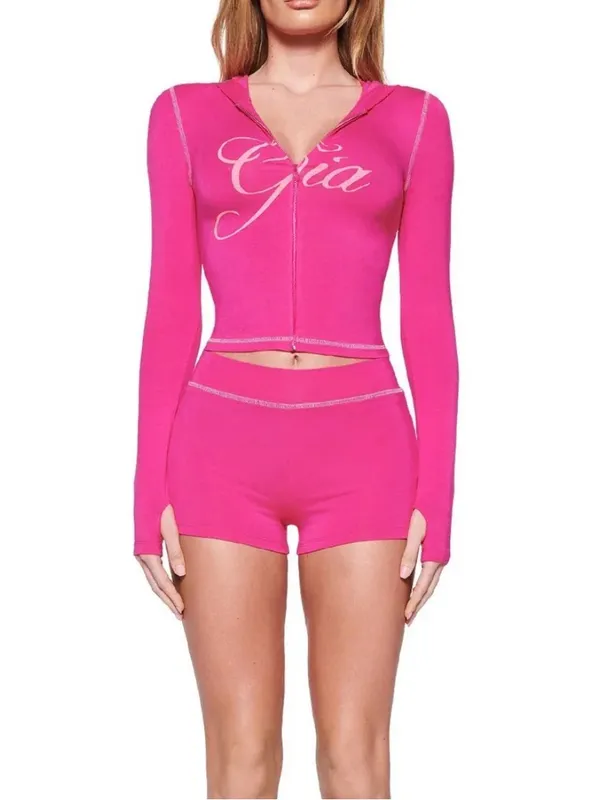 I.AM.GIA Blare Hoodie Pink XS NWT IN PACKAGE - Image 2