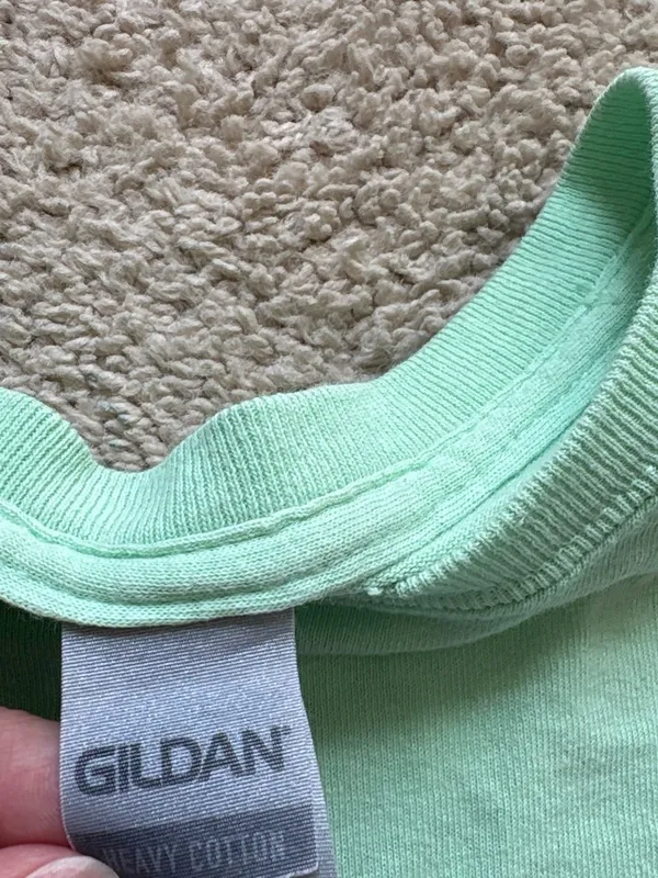 Sleeveless Mint Green Tank Top with Navy Dog Logo - Image 3
