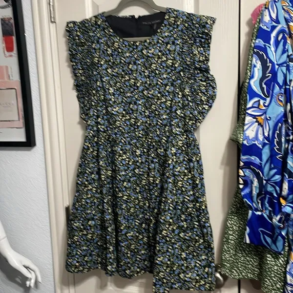 💙 NWT English Factory Floral Ruffled Babydoll Dress - Image 2
