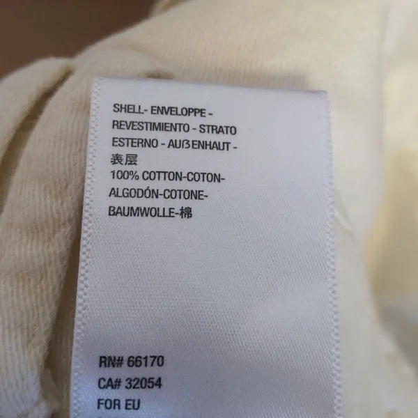 Urban Outfitters Women's High Waist Straight Leg‎ Cream Pants Size 12 Button Fly - Image 16