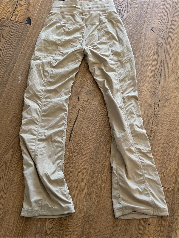 lululemon athletica Dance Studio Mid-Rise lined‎ Pants — Tan 2 - Image 3