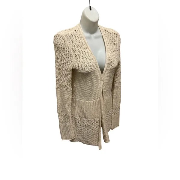 AE American Eagle Y2K Fairy Duster Crochet Grunge Mid Length Cardigan Sz S - Image 3