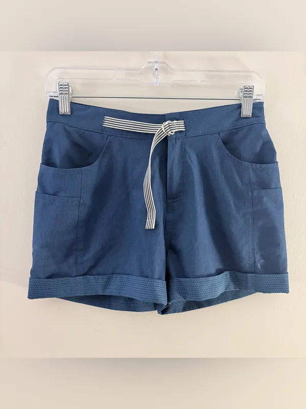 Zyia Active Not Just A Trail Shorts Blue XS - Image 4