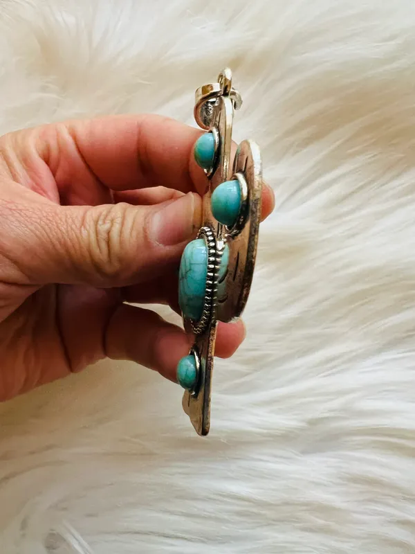 Western Pendant Silver - Image 7