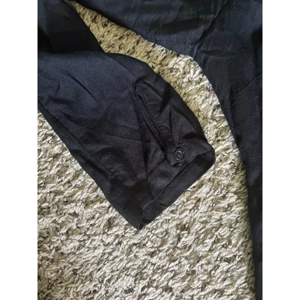 Old‎ Navy Black Long Sleeve Rayon Dress Size Large - Image 10