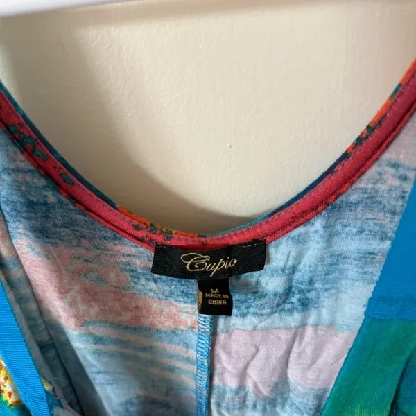 Cupio Multicolor Sleeveless Top - Image 2