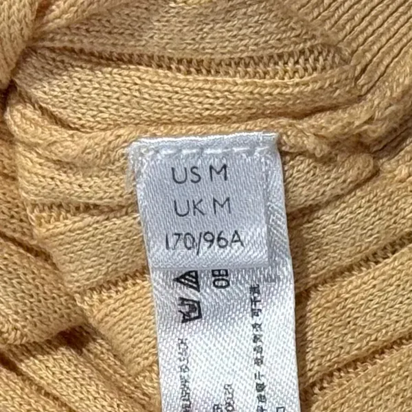 Free People Crop Top Y2K Cottage Preppy Ribbed Minimalist 90s Academia Medium - Image 3