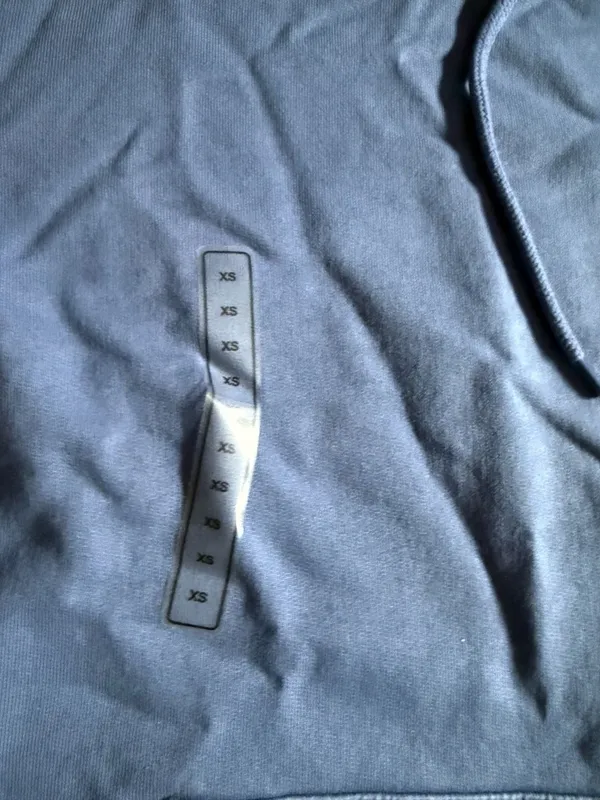 NWT Carhartt Women's Relaxed Fit Midweight French Terry Hoodie S Blue-purple - Image 3