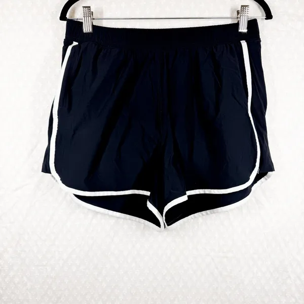 Abercrombie & Fitch YPB Black White Stripe Sprinttek‎ Running Shorts - Image 2