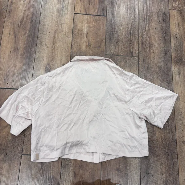 NWT Lunya 100% Washable Silk Delicate Pink Sleep Top ONLY Sz Medium Quiet Luxury - Image 8