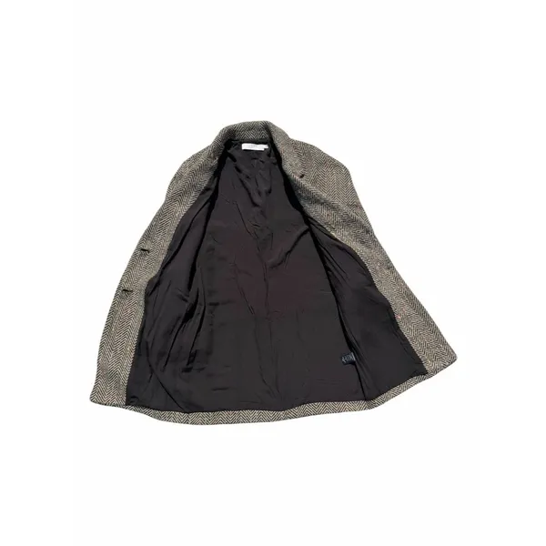 ASTR The Label Keller Coat Women S Herringbone Tan Black Wool Blend Preppy - Image 10