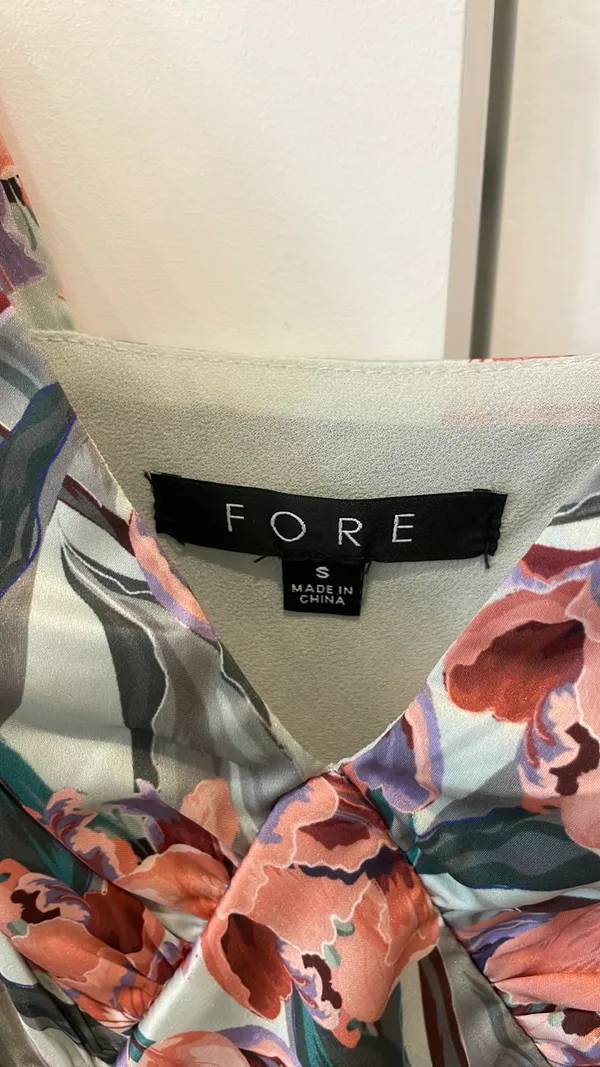 FORE Floral maxi Dress Multiple - Image 2