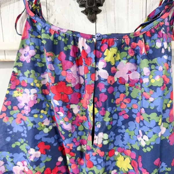 Summersalt High Neck Tiered Maxi Dress Floral Print Size L NWOT - Image 2