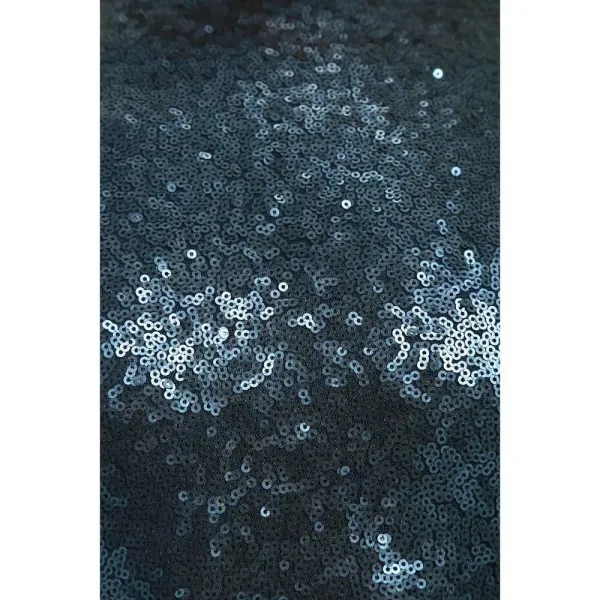 Lulus Women's Small Time to Shine Blue Sequin Bodycon Mini‎ Dress Party Cocktail - Image 6